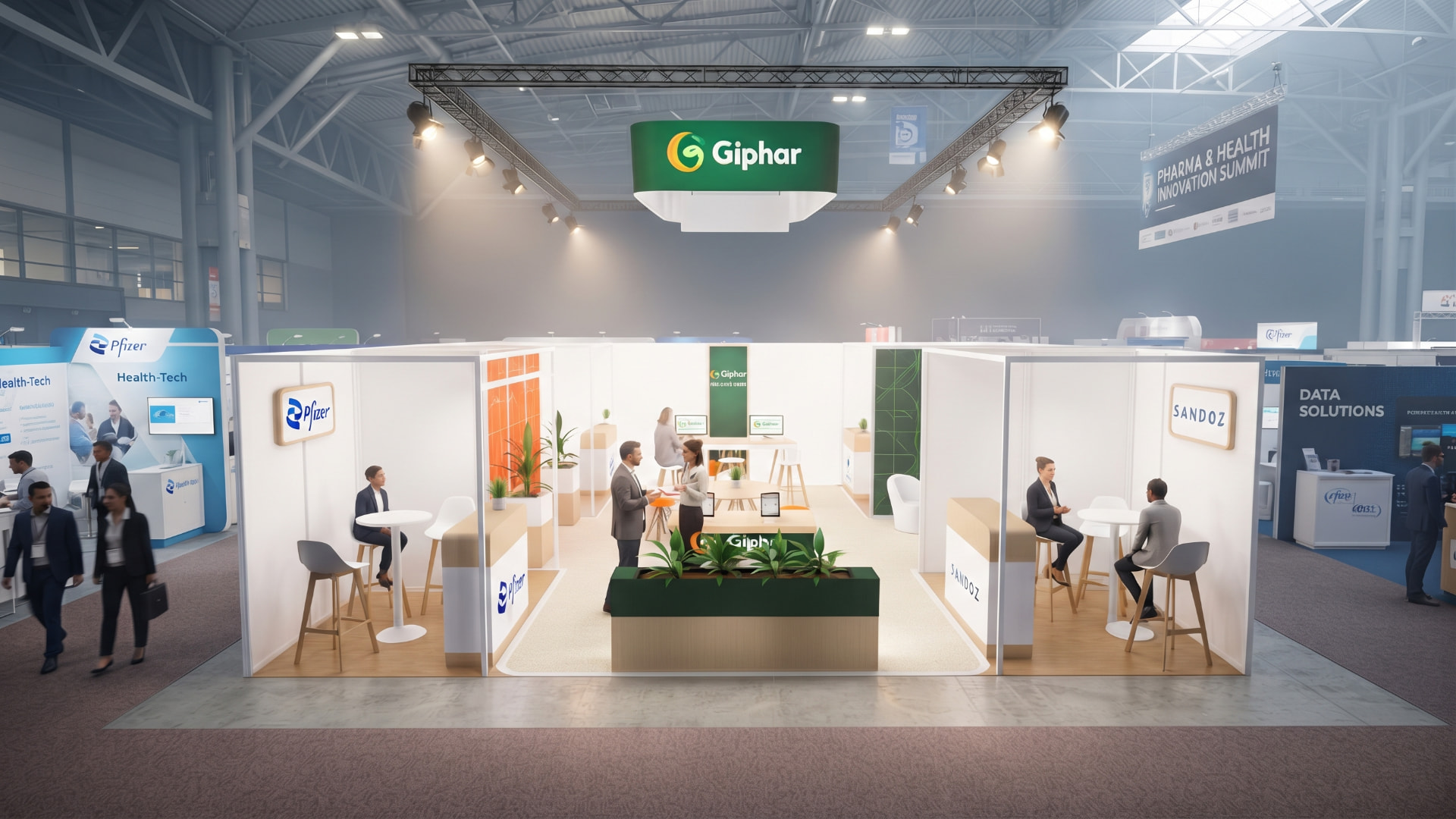 Visualisation 3D de Giphar — Stand